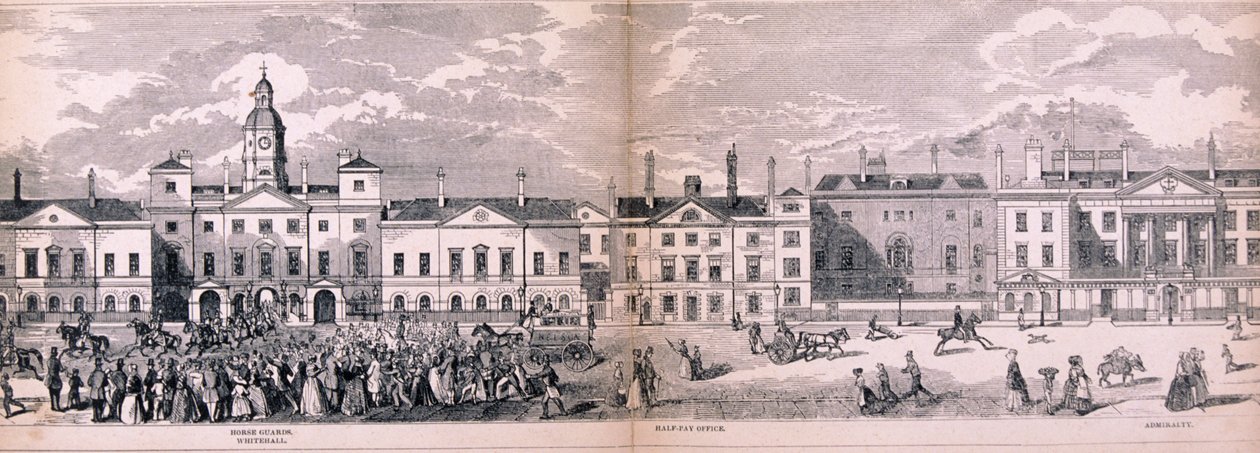Panorama Londýna, 1849 od George C Leighton