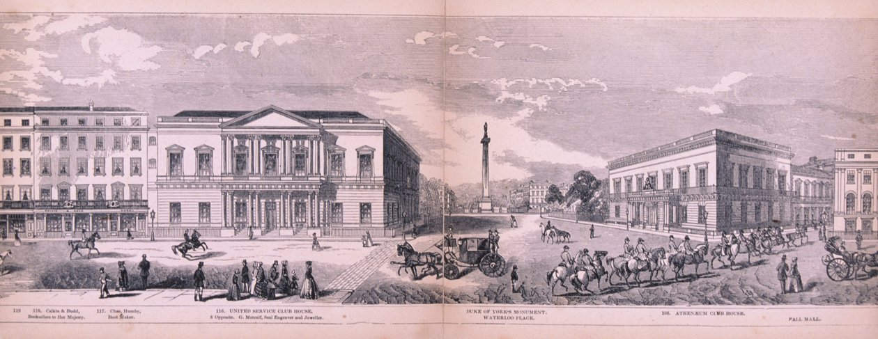 Panorama Londýna, 1849 od George C Leighton