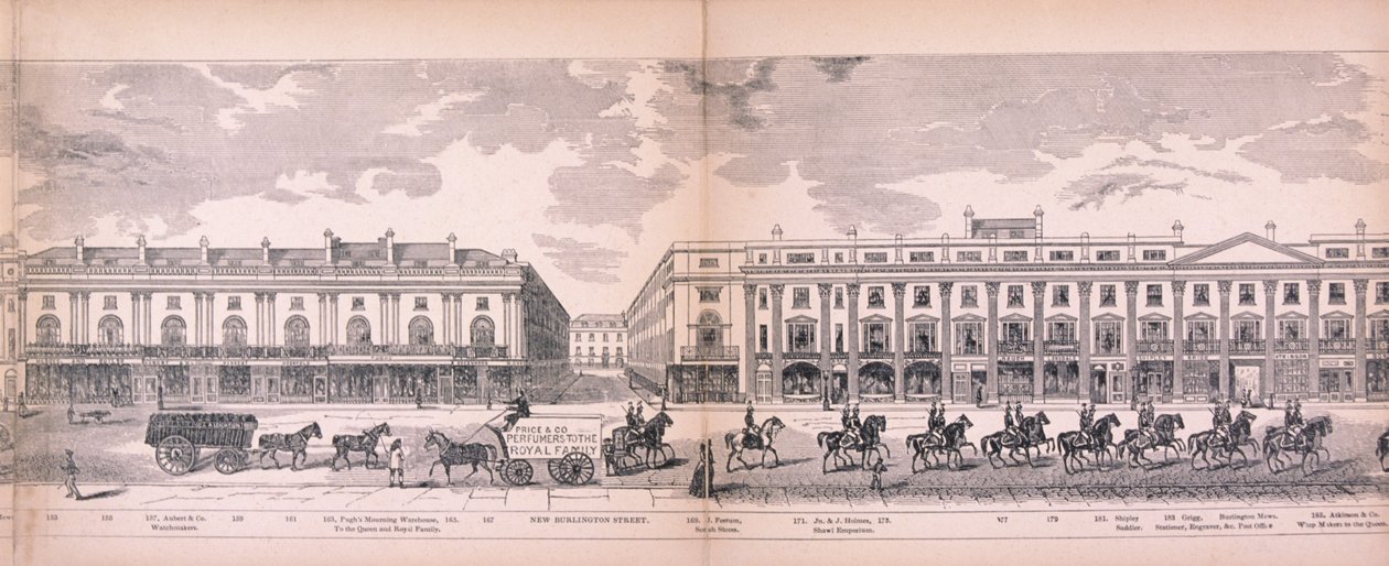 Panorama Londýna, 1849 od George C Leighton