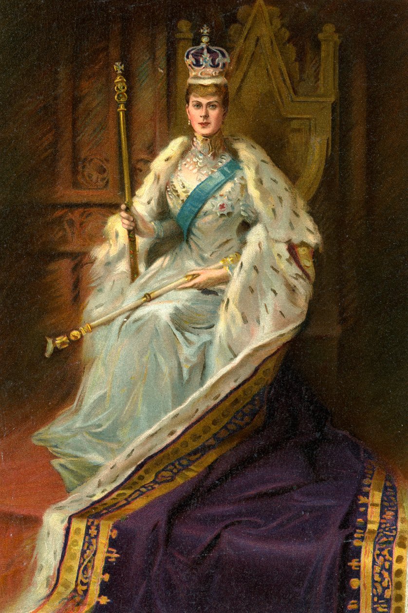 Mary of Teck, královna choť George V Spojeného království, 1911. od George C Wilmshurst