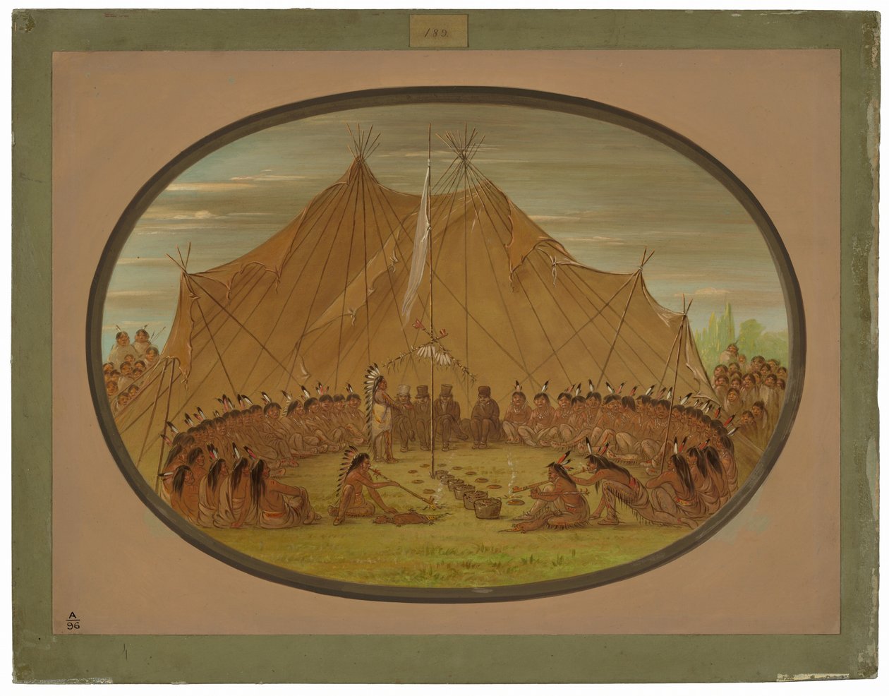 Psí hody - Siouxové od George Catlin