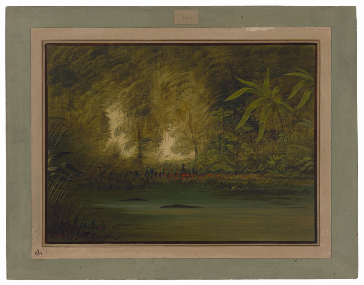 Laguna na horní Amazonce od George Catlin