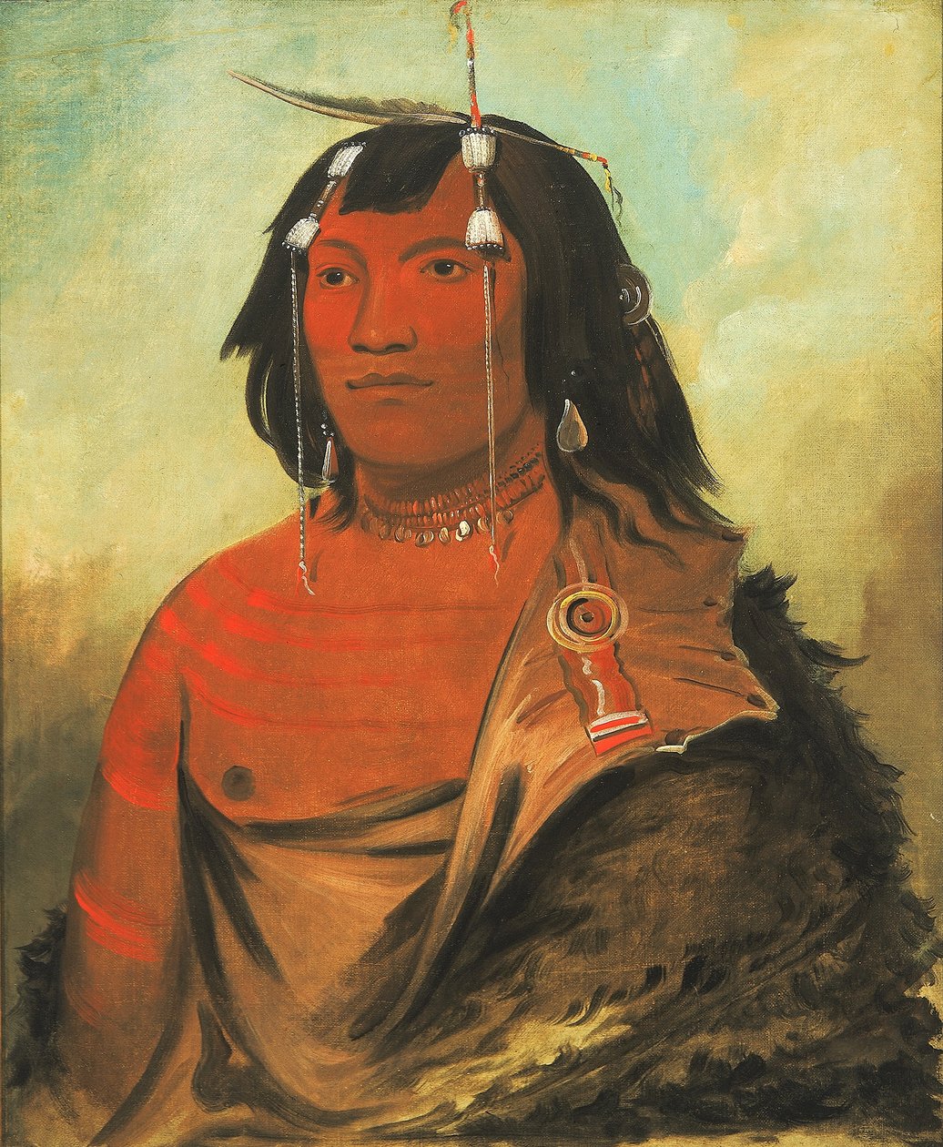 Bi-éets-ee-cure, Velmi milý muž od George Catlin