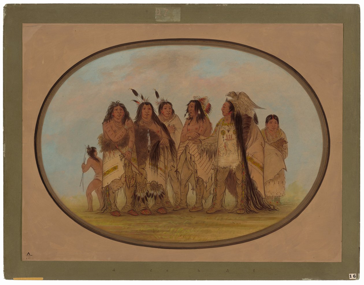 Významní vraní indiáni od George Catlin