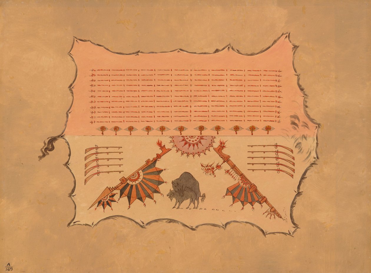Faksimile róby Omaha, 18611869. od George Catlin