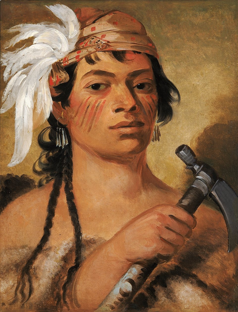 Dobrý lovec, bojovník od George Catlin