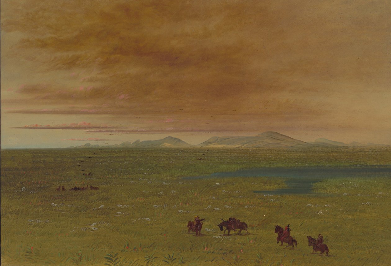 Great Washhouse, Pampa del Sacramento, 18541869. od George Catlin