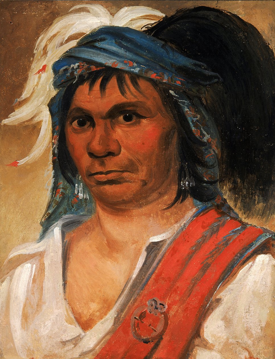 Hard Hickory, Amiable Man, 1831. od George Catlin