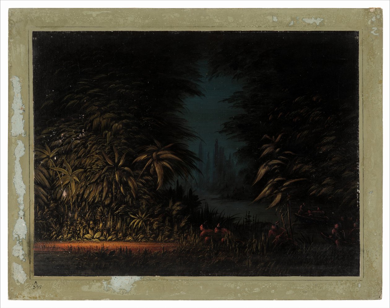 Hloupý oheň - Zurumati od George Catlin