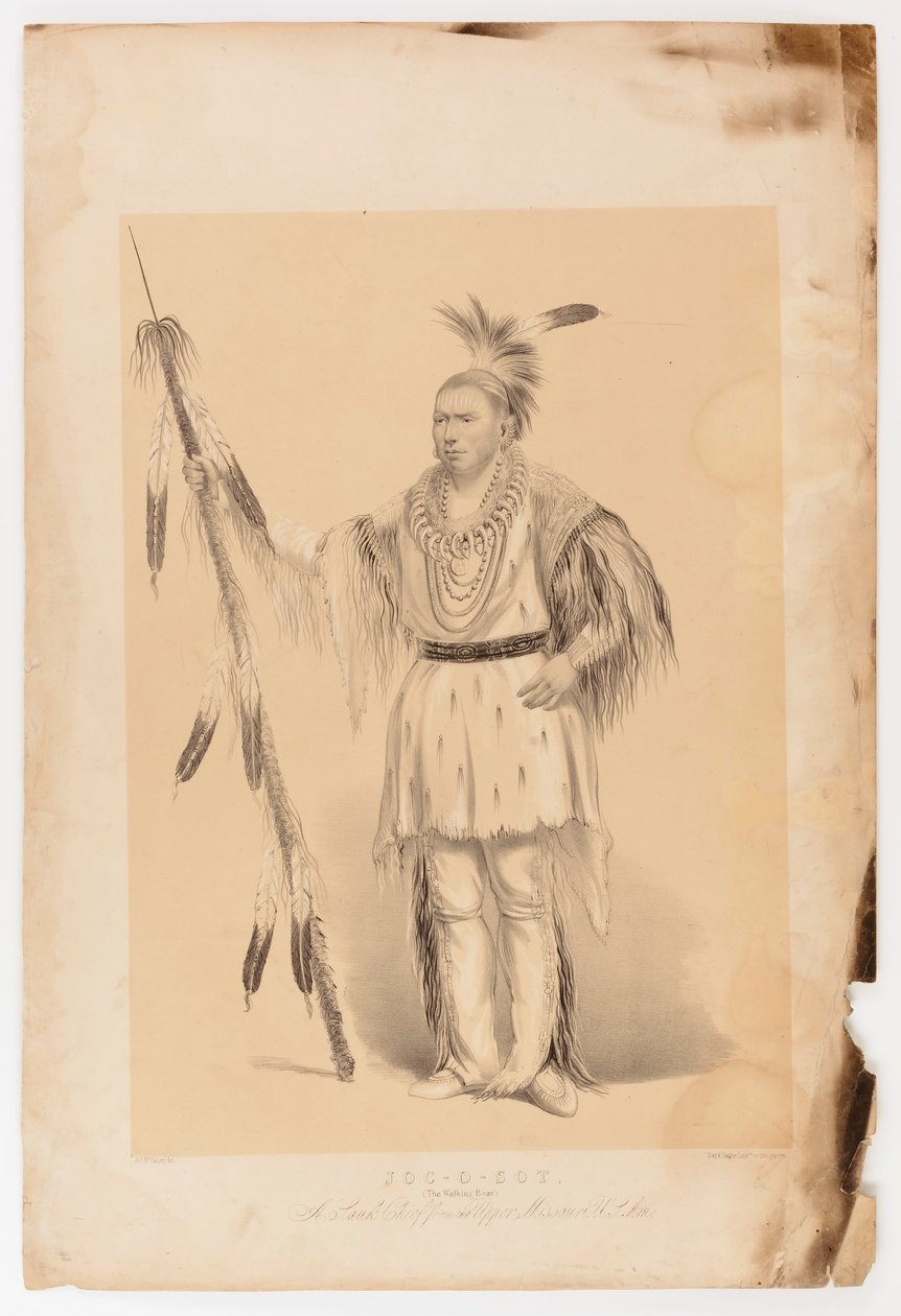 Joc-o-set, Chodící medvěd od George Catlin