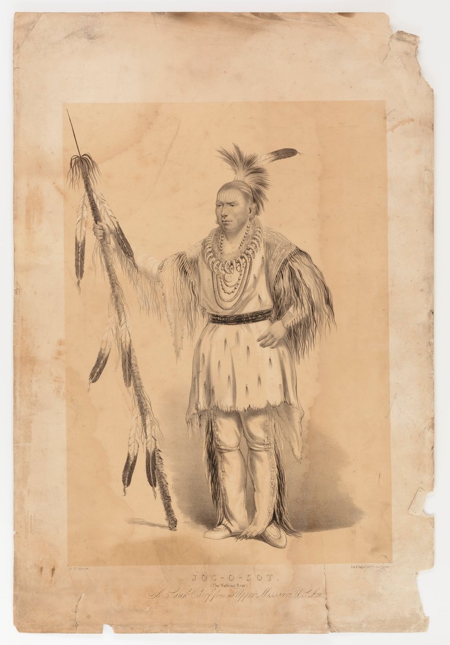 Joc-o-sot, Chodící medvěd od George Catlin