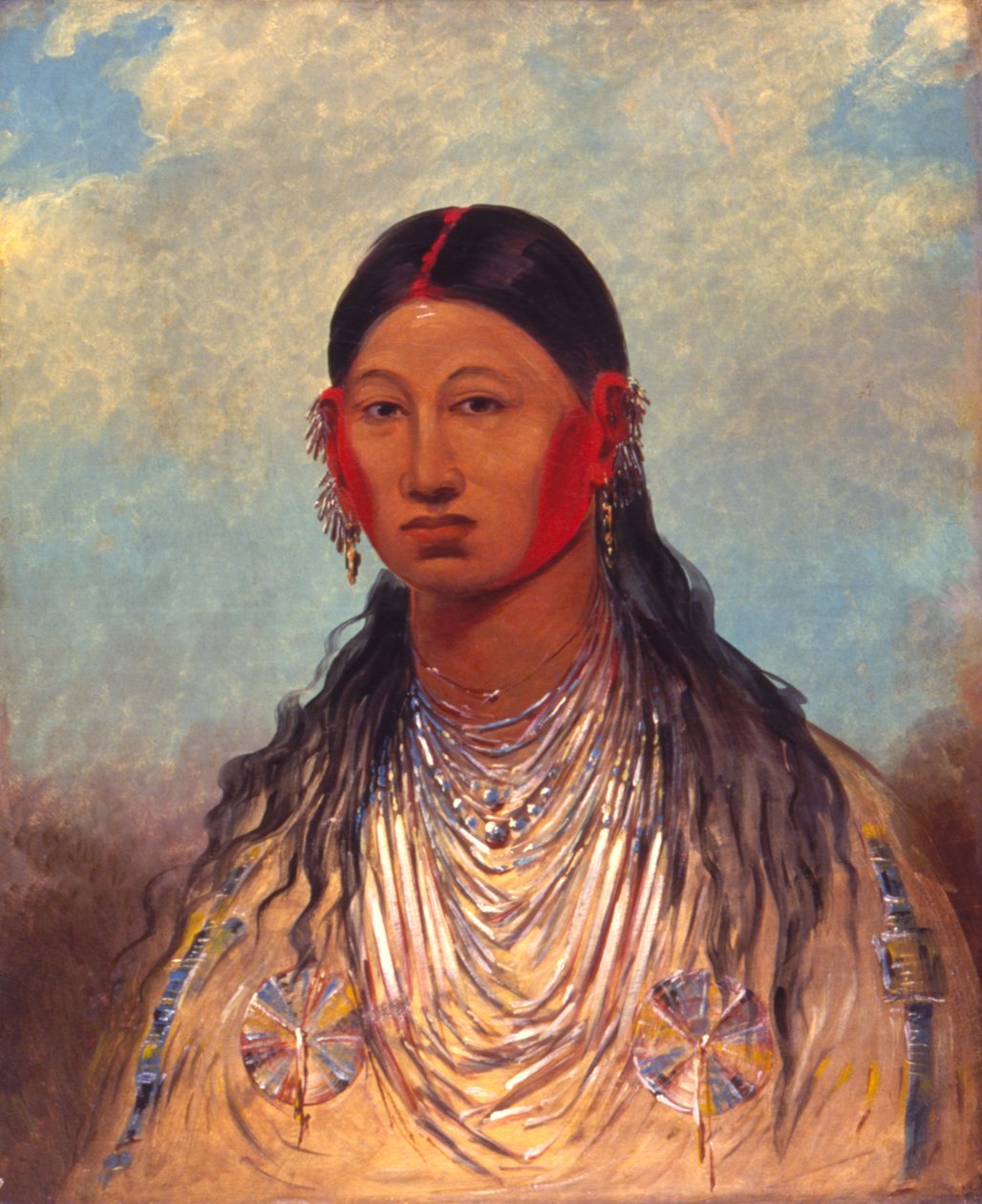 Koon-za-ya-me, Válečný orel, 1844. od George Catlin