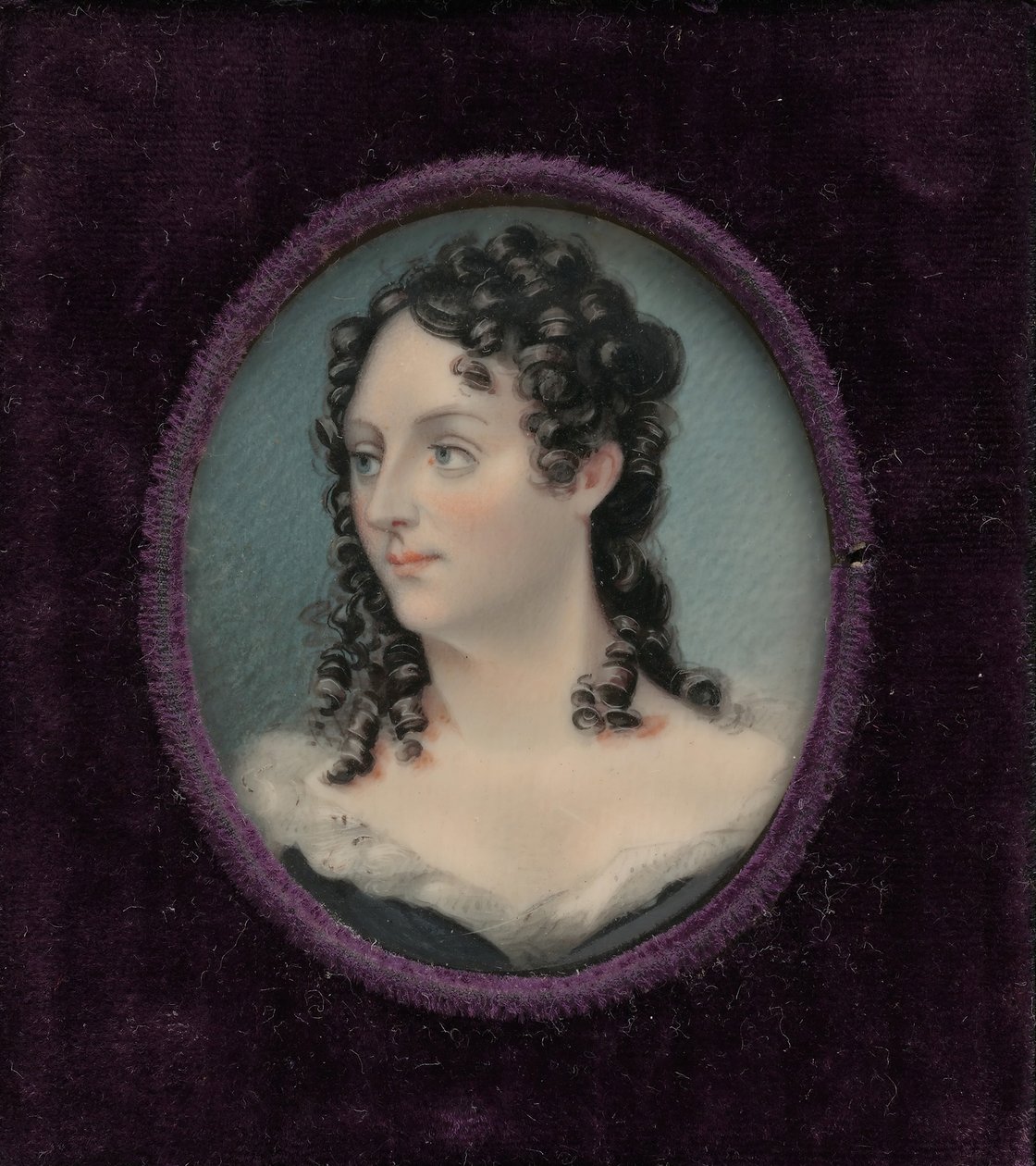 Paní George Catlin Clara Bartlet Gregory, ca. 1830. od George Catlin