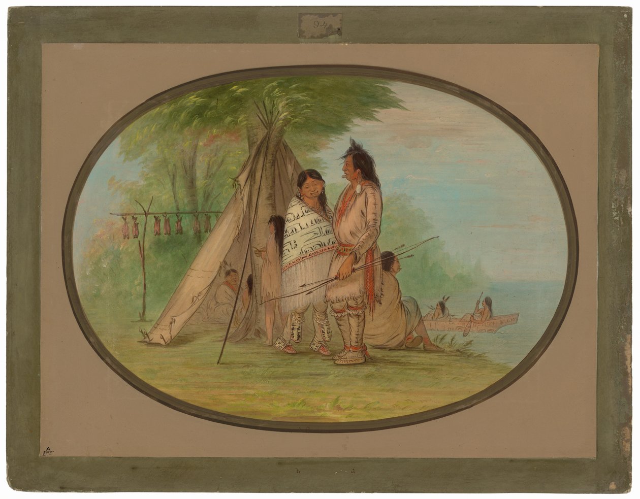 Indiáni Nayas od George Catlin