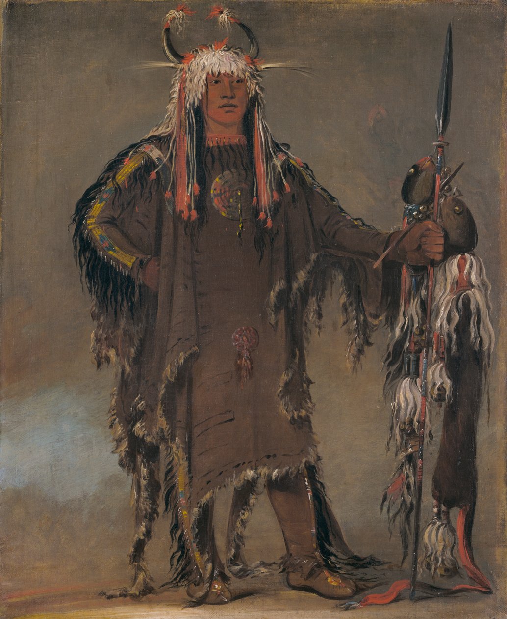 Peh-tó-pe-kiss, Orlí žebra, Piegan Chief, 1832. od George Catlin
