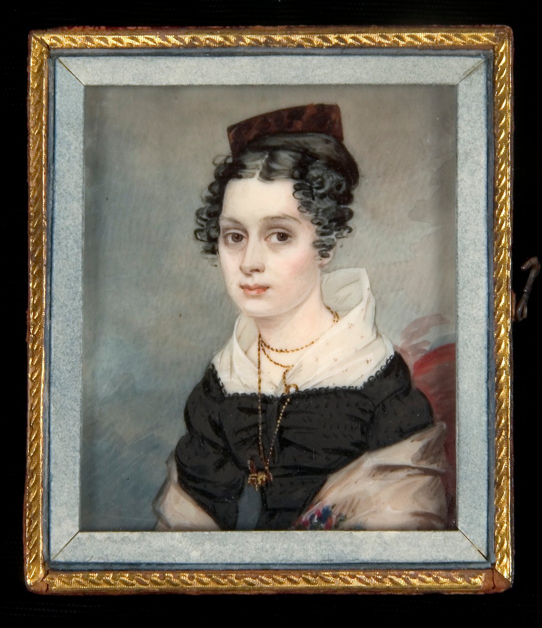 Portrét Mary Catlinové od George Catlin