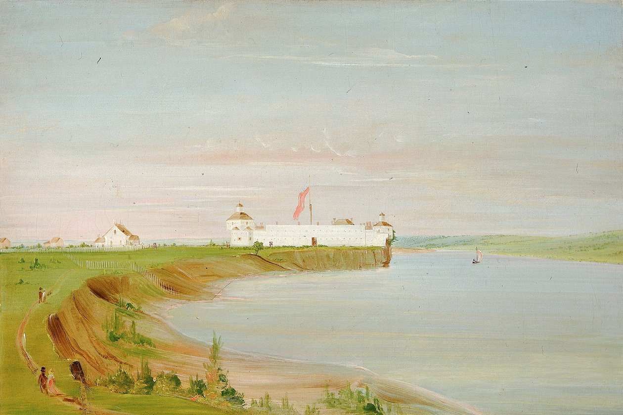 Rock Island, Spojené státy americké Garrison od George Catlin