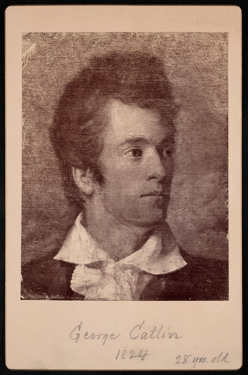 Autoportrét George Catlin 1796-1872, 1824. od George Catlin