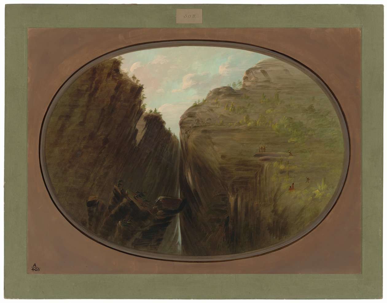 Broučí štěrbina od George Catlin
