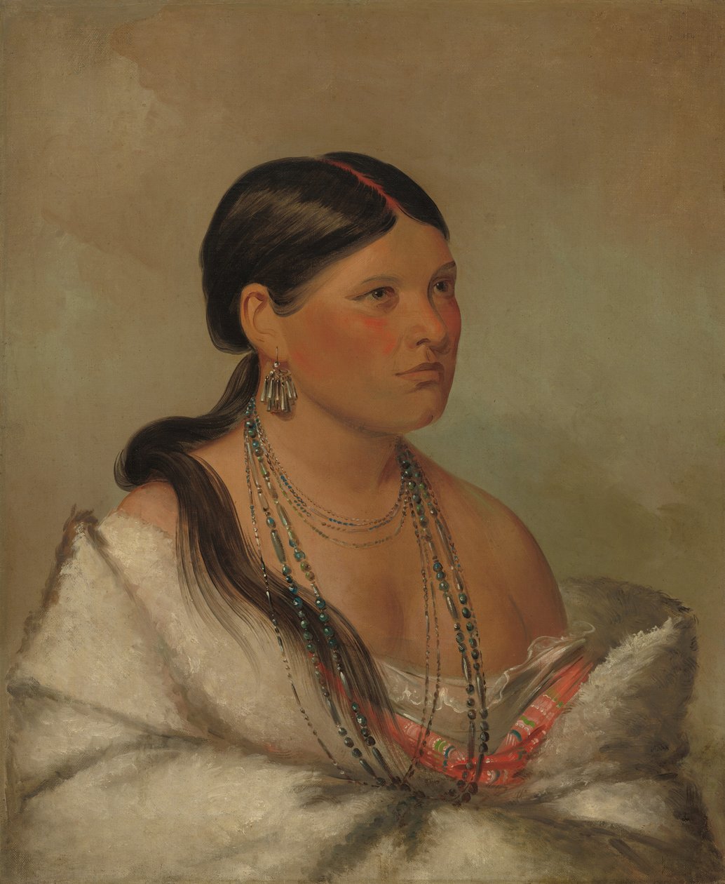 Orlí žena - Shawano, 1830. od George Catlin