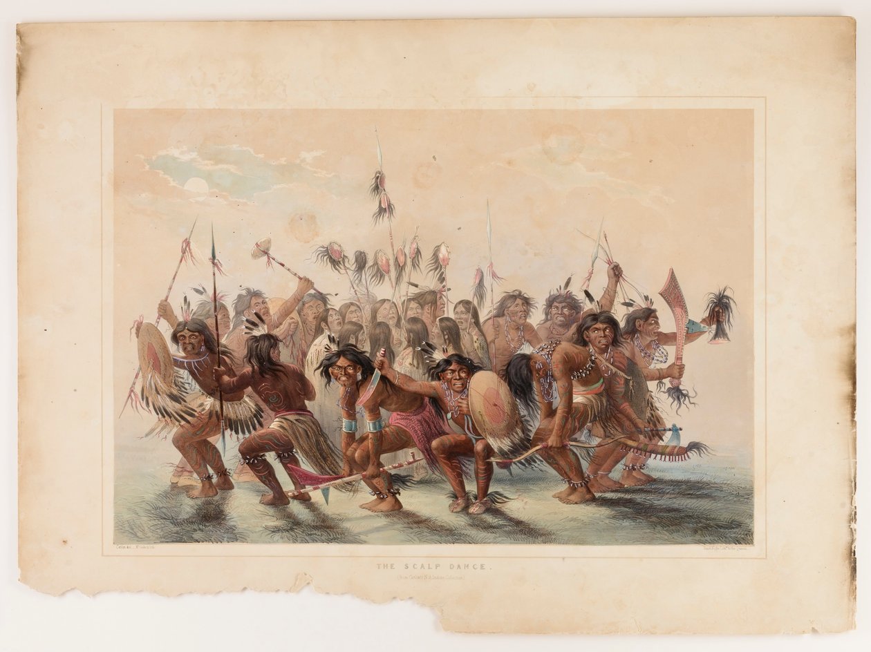 Tanec skalpů od George Catlin