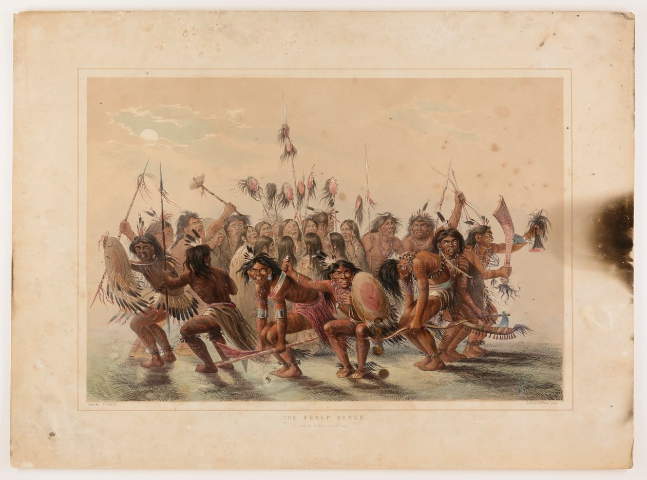 Tanec skalpů od George Catlin