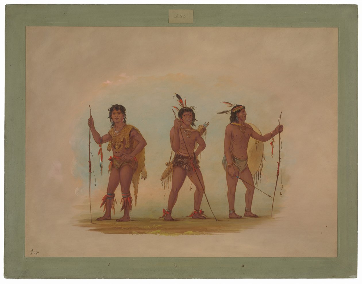 Tři To jsou muži od George Catlin