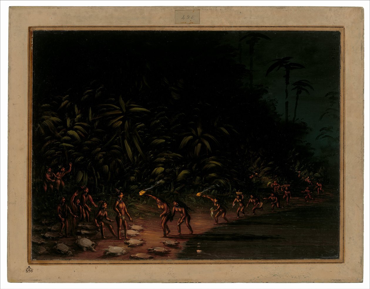 Lov na želvy od George Catlin