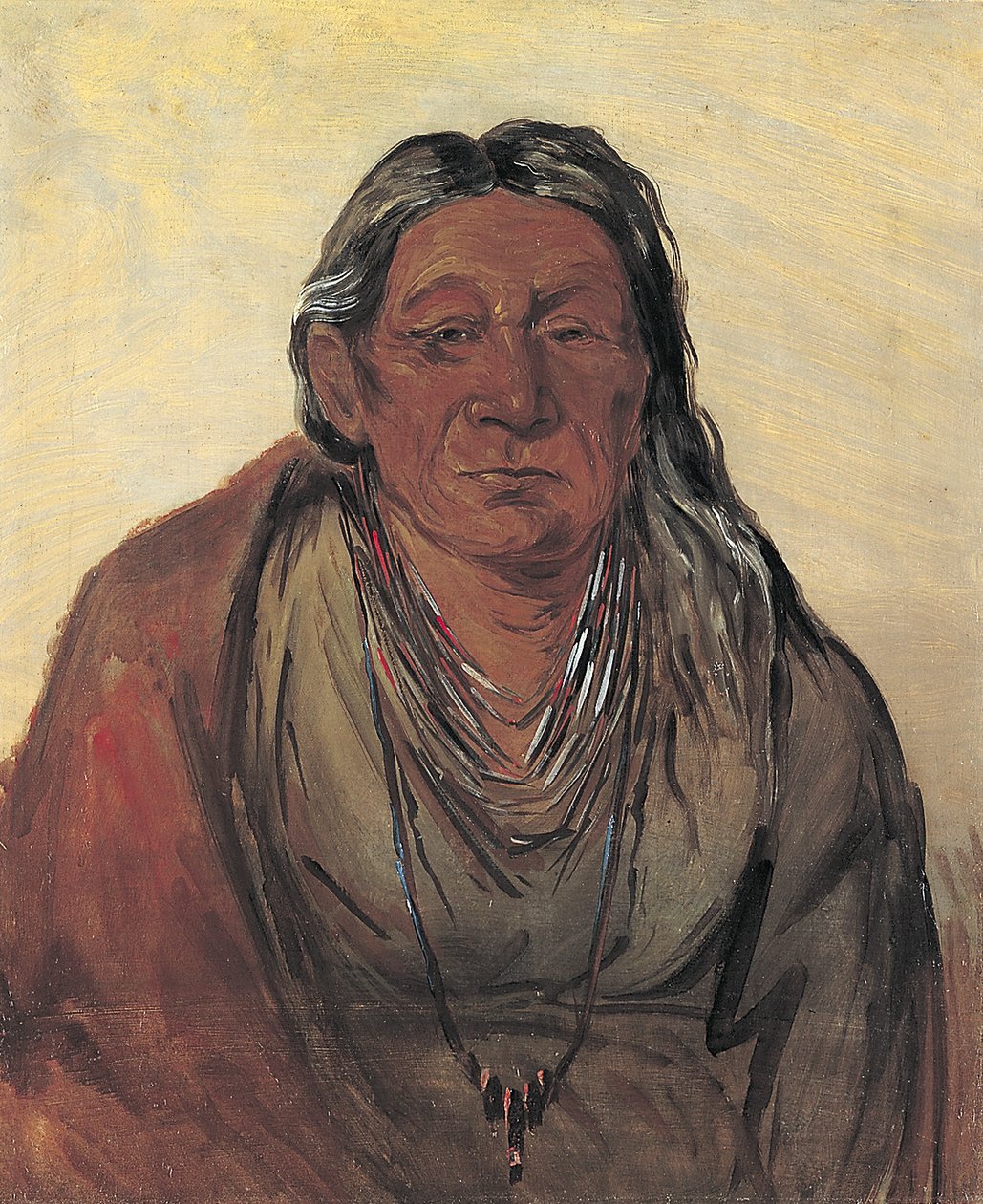 Wah-pe-séh-see, matka náčelníka od George Catlin