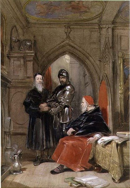 Inspecting the Guard (akvarel, kvaš na papíře) od George Cattermole