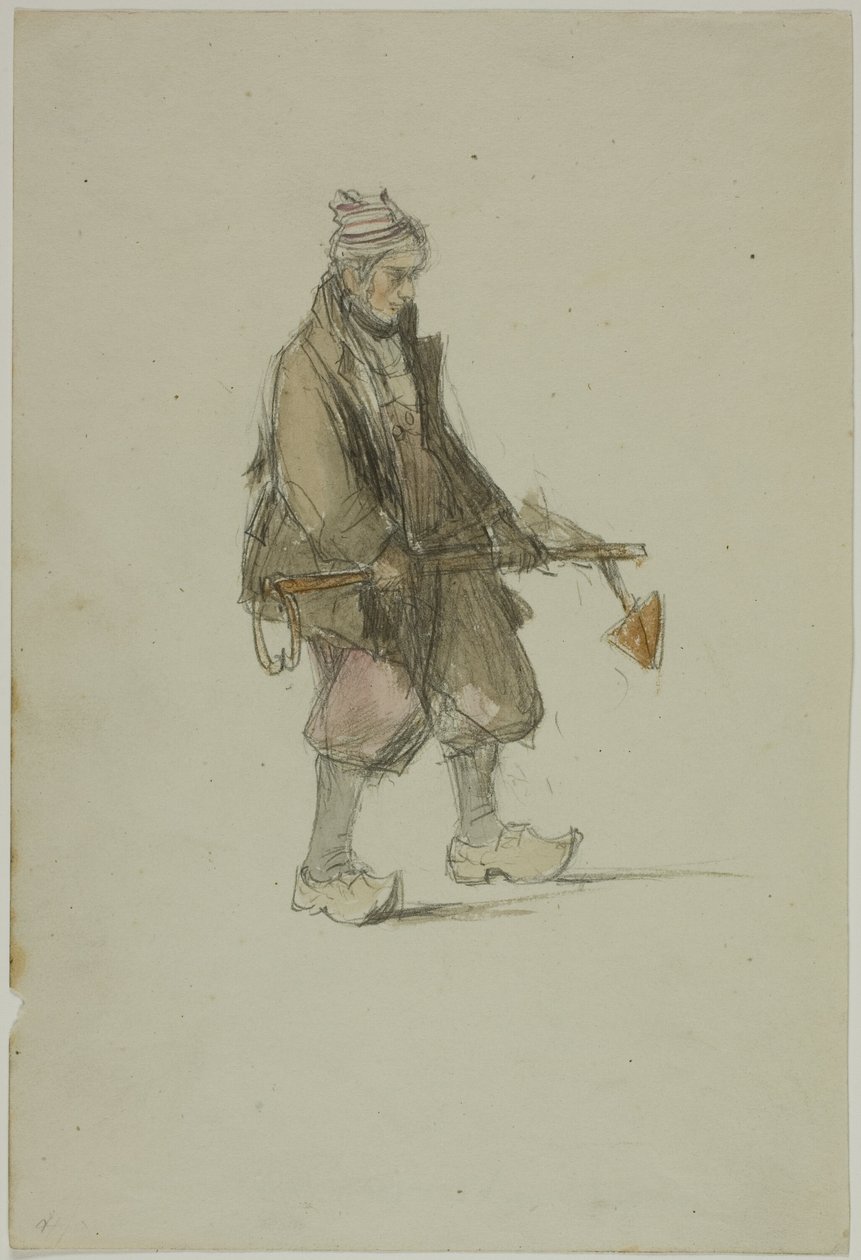 Holandský námořník, nesoucí kotvu od George Chambers
