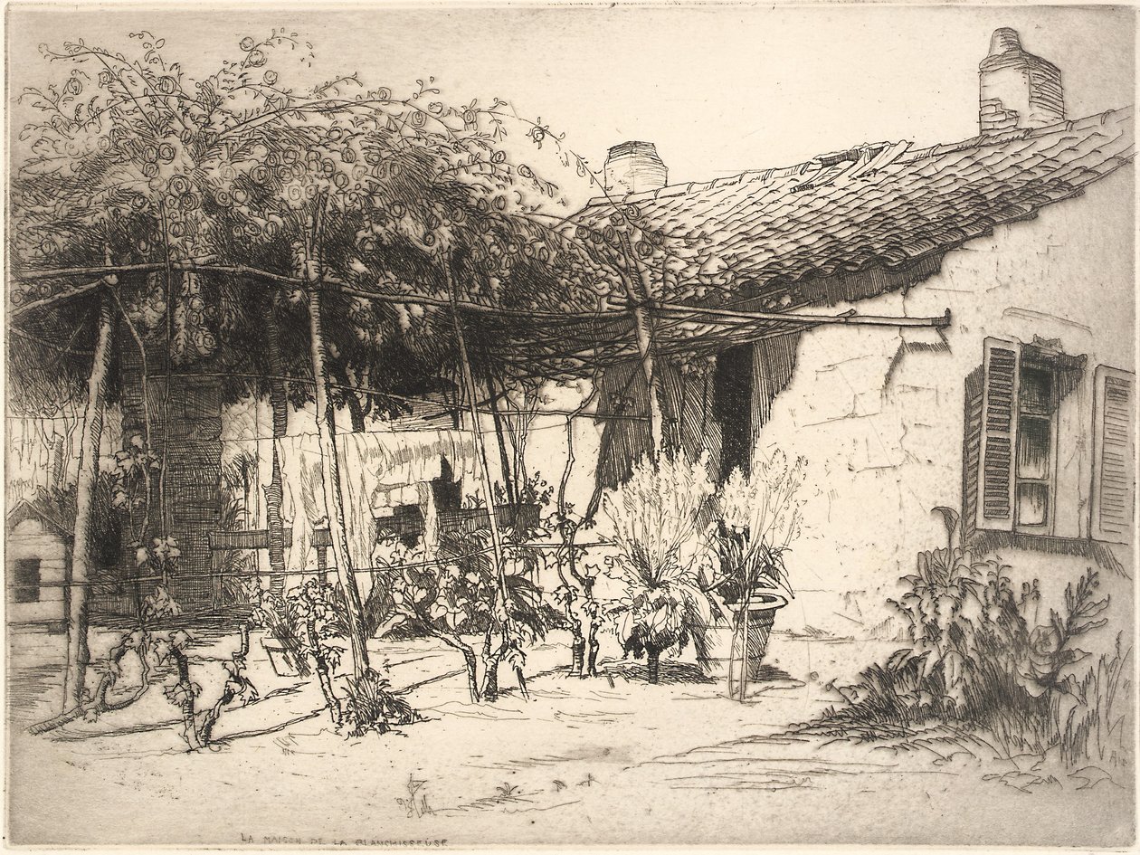La Maison de la Blanchisseuse od George Charles Aid