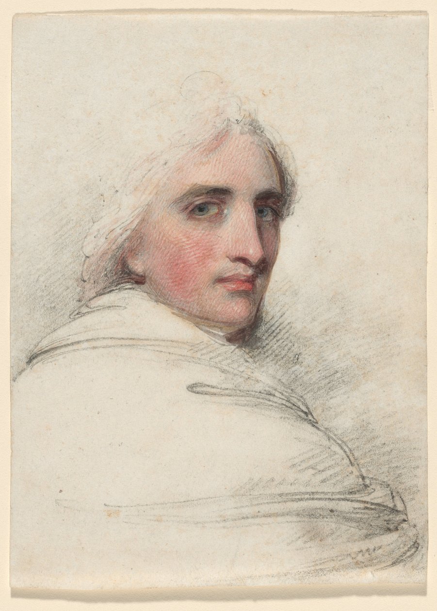 Hlava muže od George Chinnery
