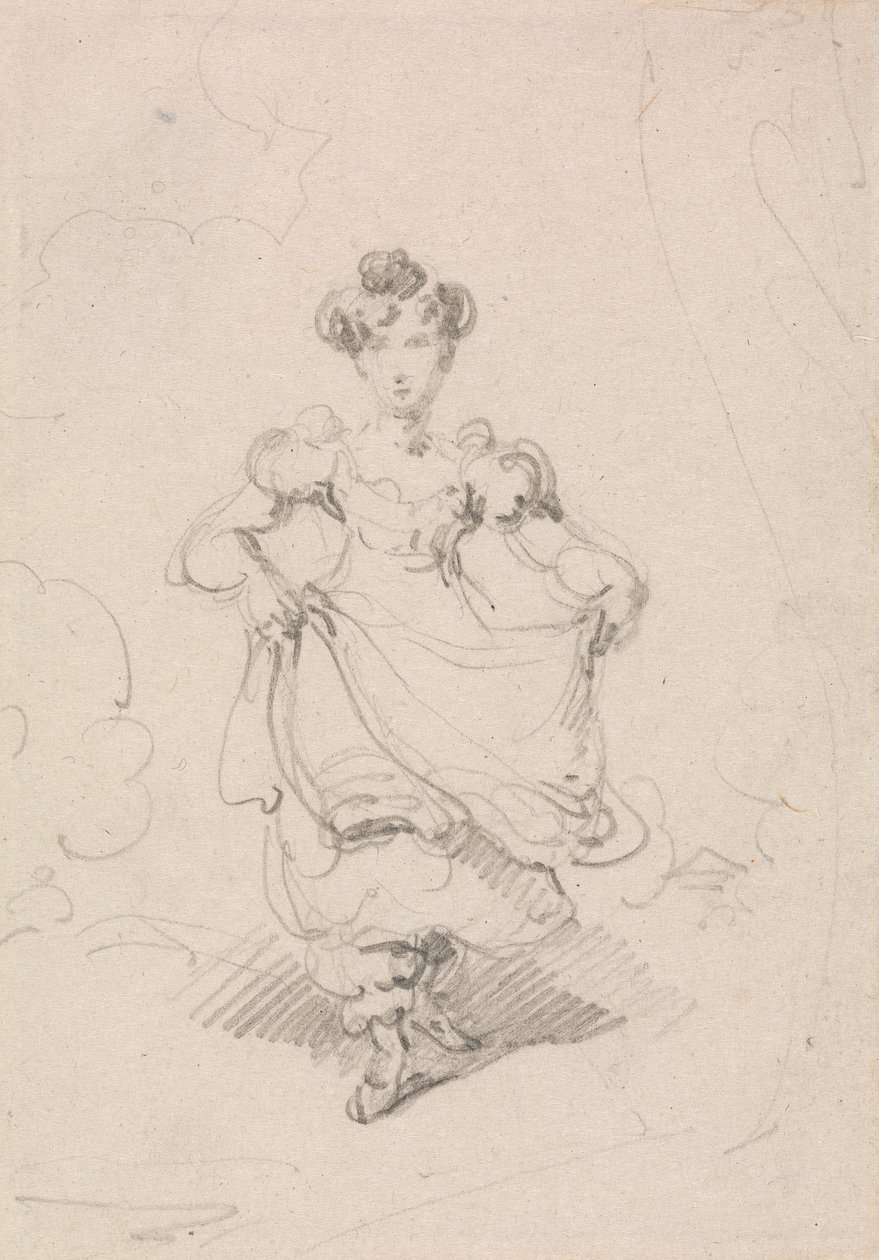 Slečna Louisa Georgiana Murray od George Chinnery