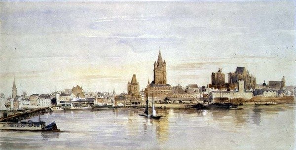 Ostende od George Clarkson Stanfield