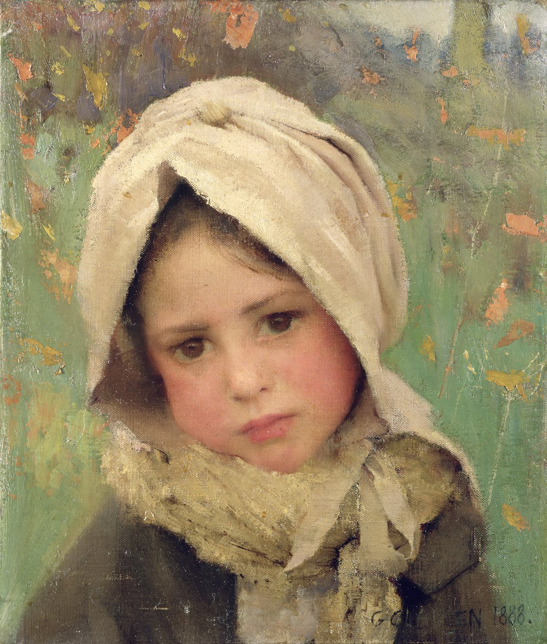 Malé dítě od George Clausen