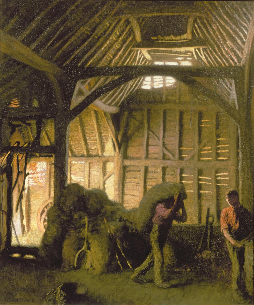 Starověká Stodola od George Clausen