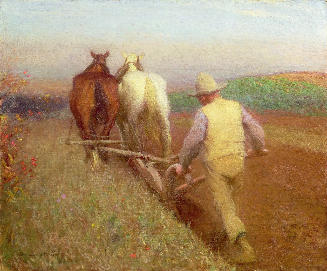 Podzimní ráno, 1897 od George Clausen