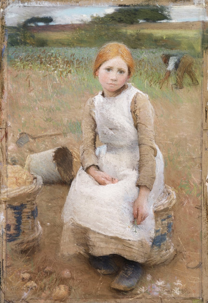 Malá růže od George Clausen