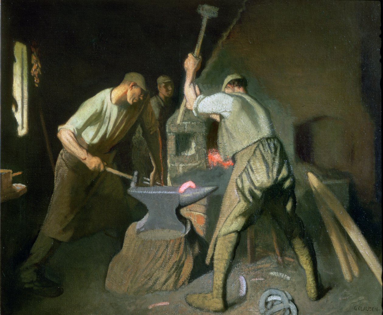 Náš kovář od George Clausen