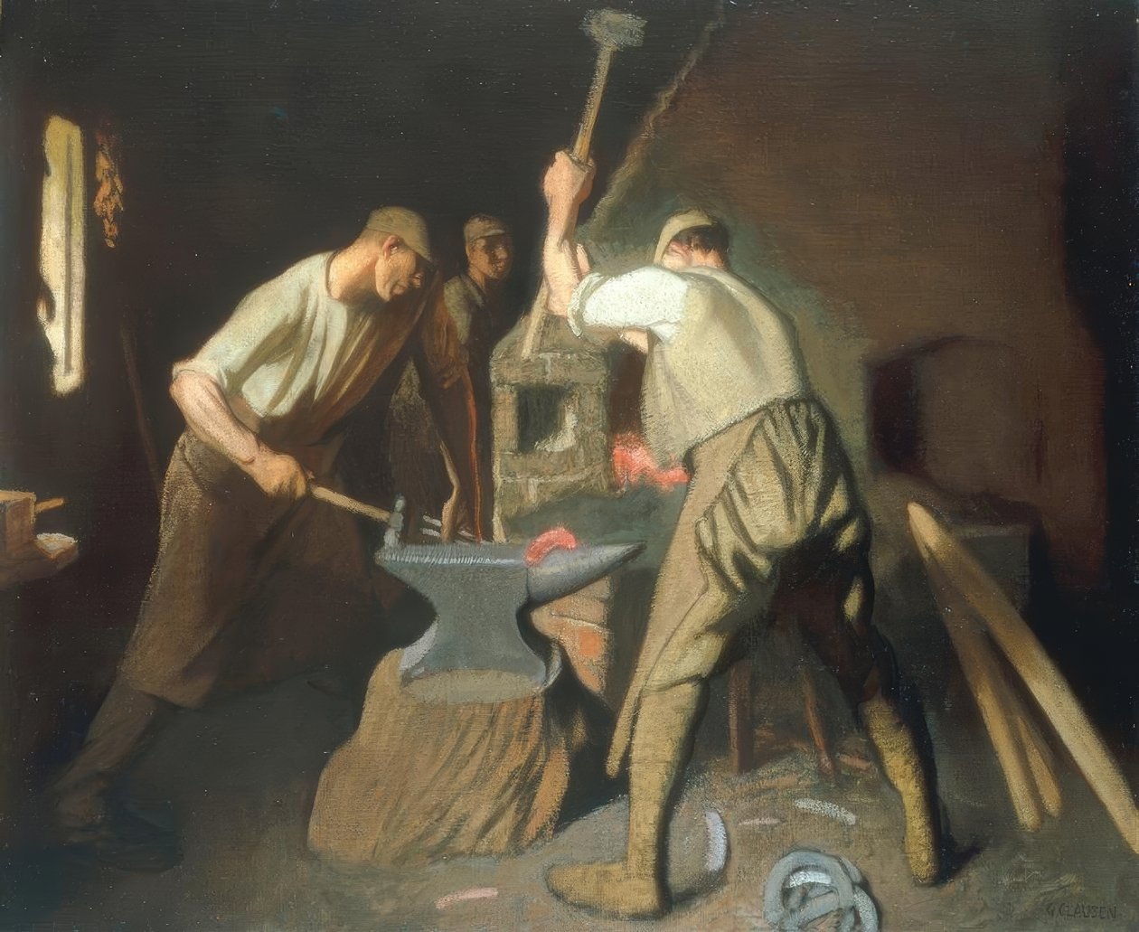 Náš kovář od George Clausen