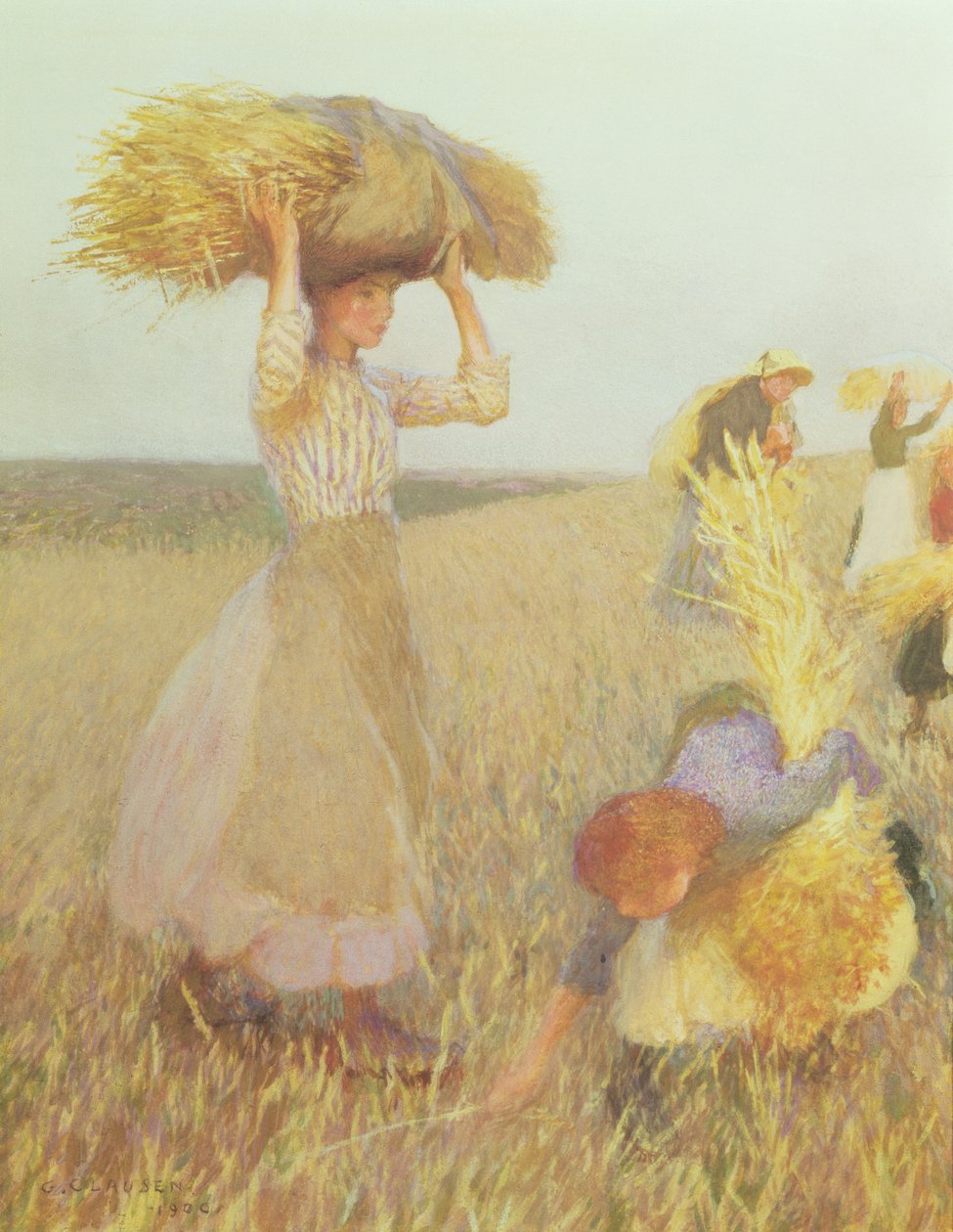 The Gleaners od George Clausen