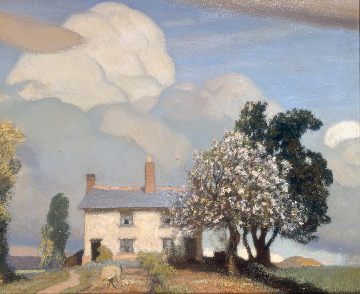 Malá chaloupka od George Clausen