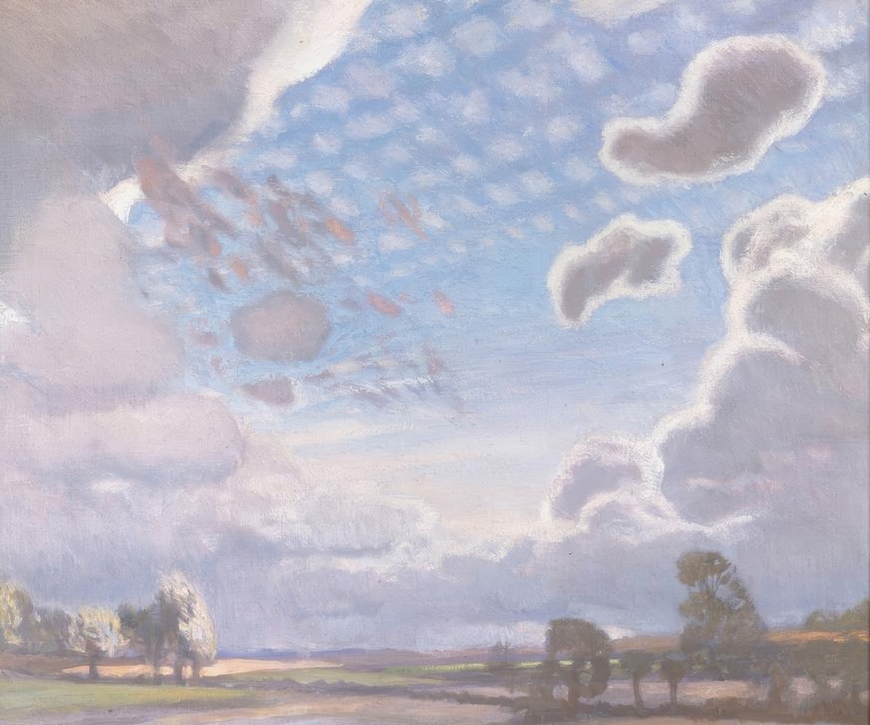 Přechod bouře od George Clausen