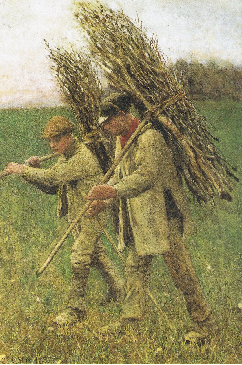 Návrat z polí od George Clausen