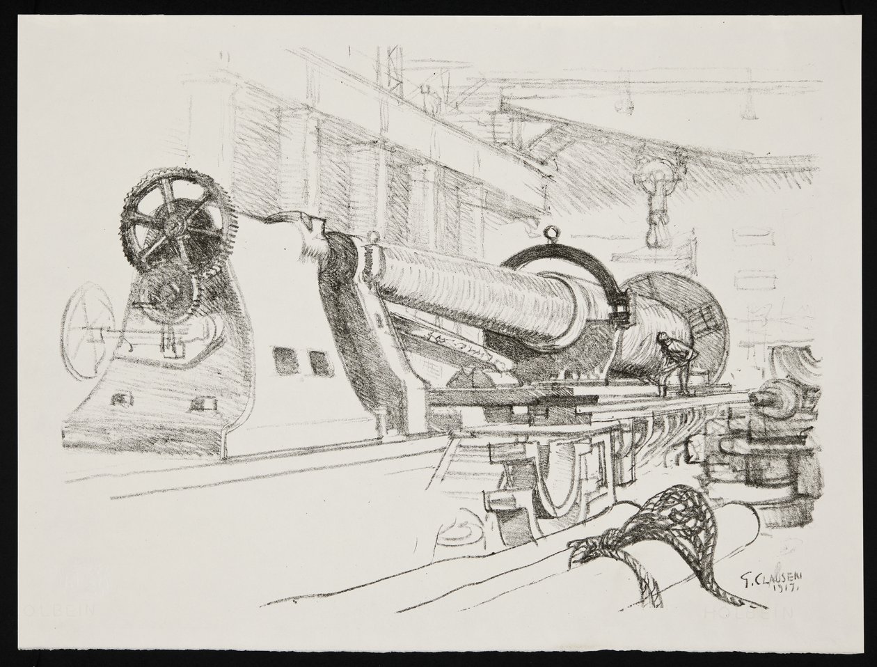 Soustružení velké zbraně od George Clausen