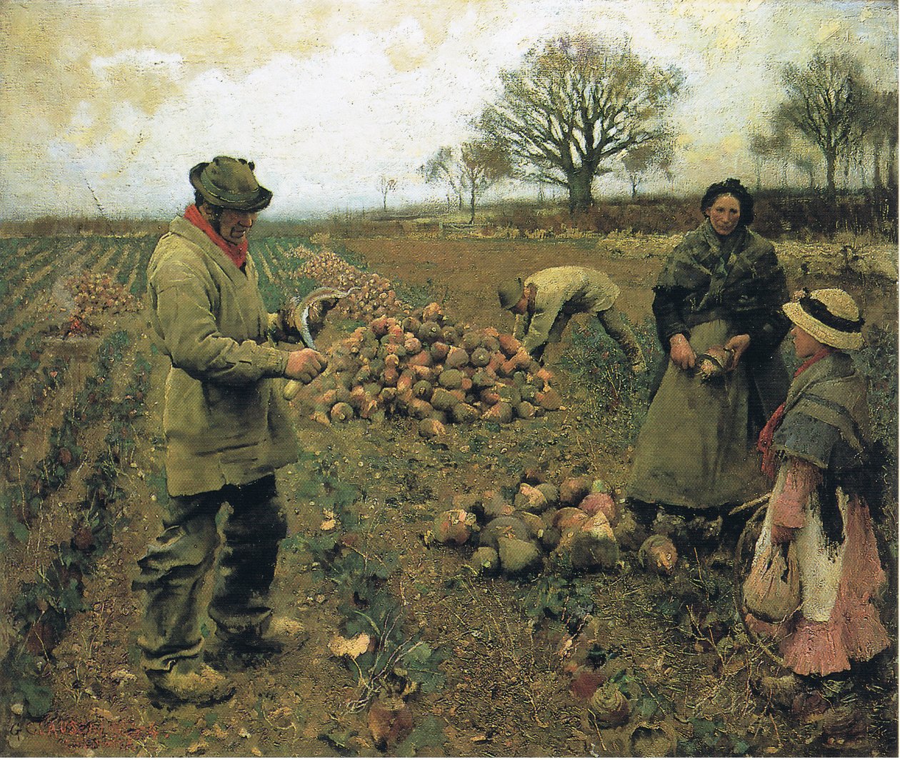 Zimní práce od George Clausen
