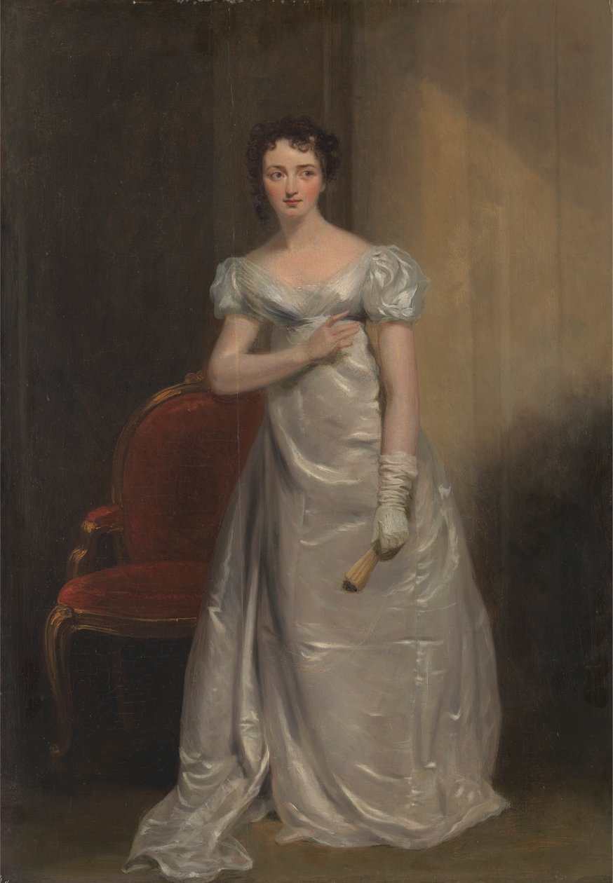 Harriet Smithson jako slečna Dorillonová ve filmu „Manželky, jaké byly, a služebné, jaké jsou“ od Elizabeth Inchbald od George Clint