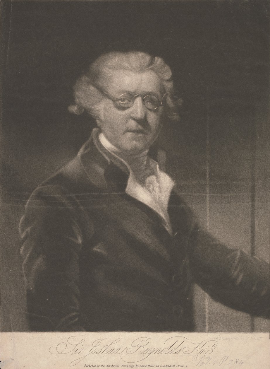 Sir Joshua Reynolds od George Clint