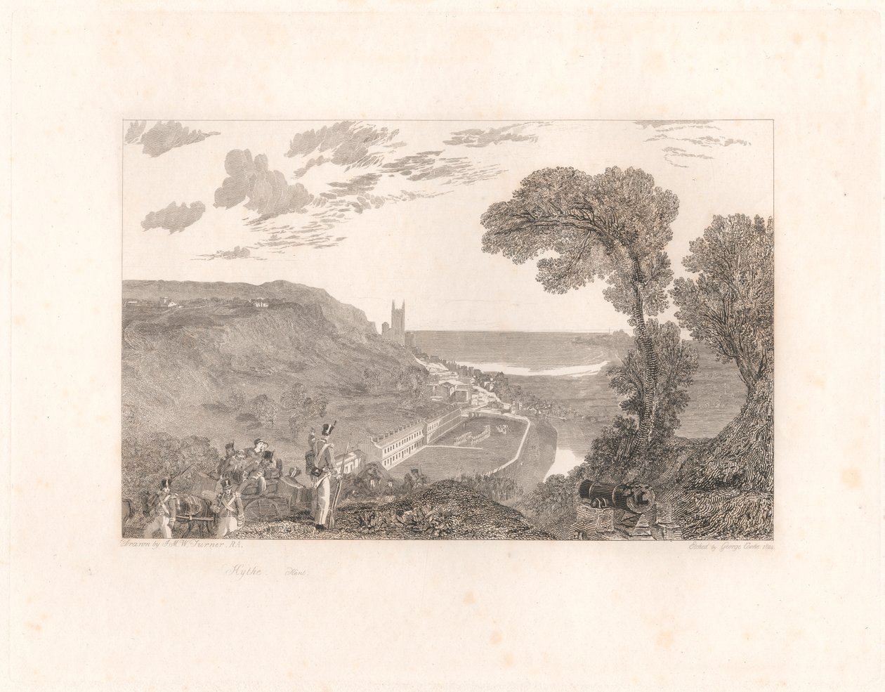 Hythe, Kente od George Cooke